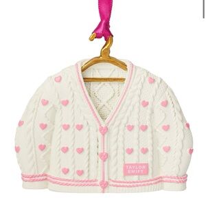 Taylor Swift Lover Album Cardigan Ornament